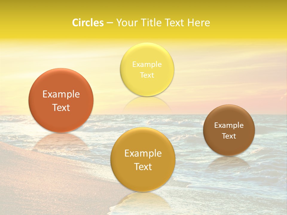 Sun Travel Relax PowerPoint Template