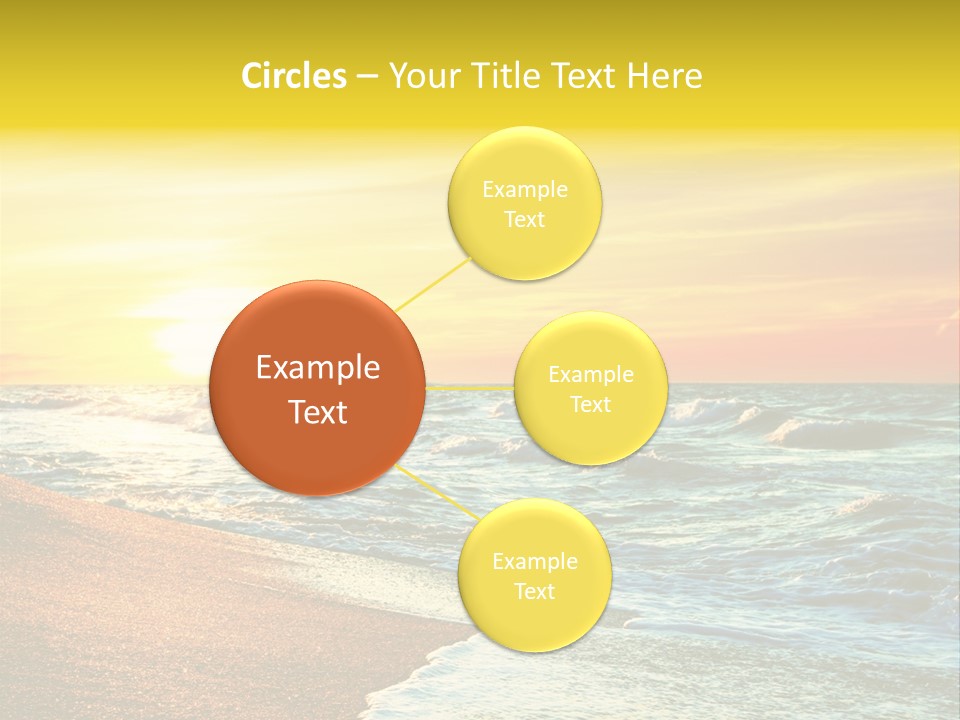 Sun Travel Relax PowerPoint Template