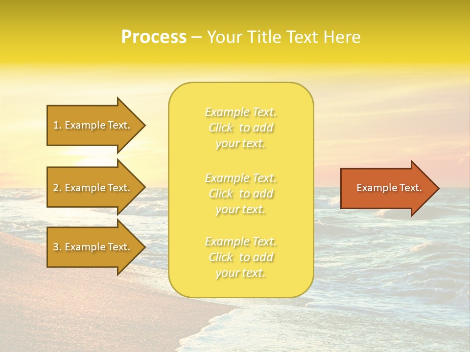 Sun Travel Relax PowerPoint Template