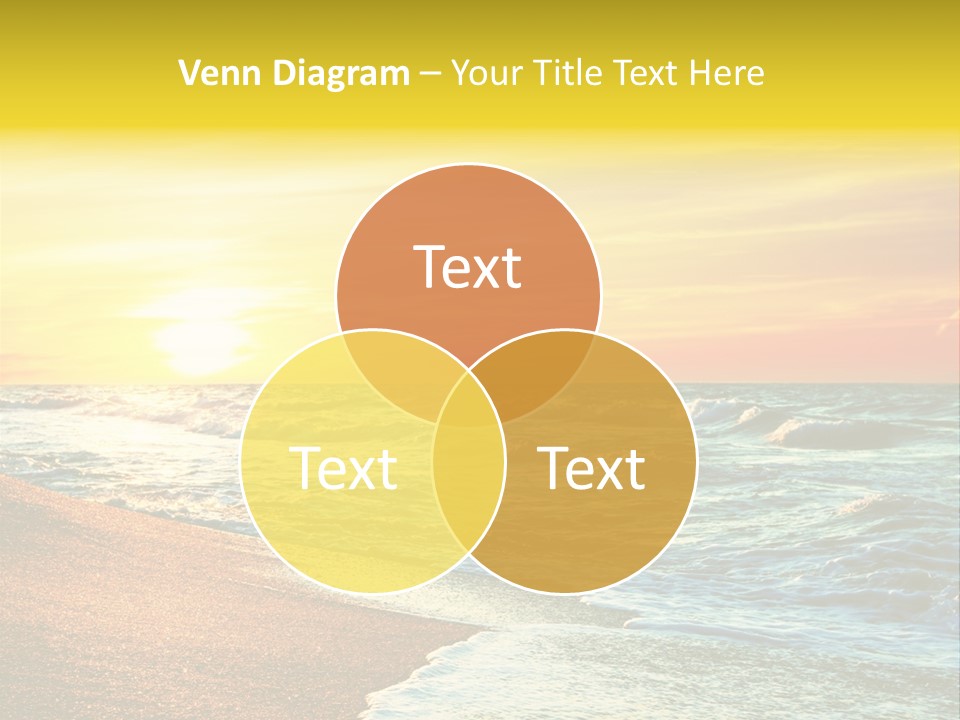 Sun Travel Relax PowerPoint Template