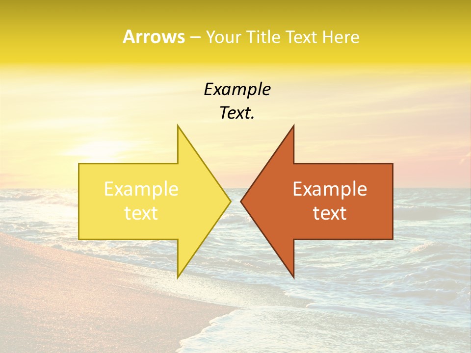 Sun Travel Relax PowerPoint Template