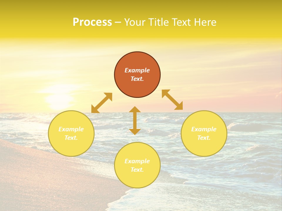 Sun Travel Relax PowerPoint Template