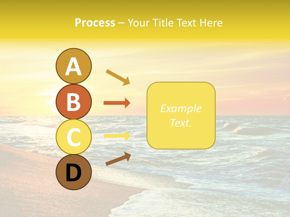 Sun Travel Relax PowerPoint Template