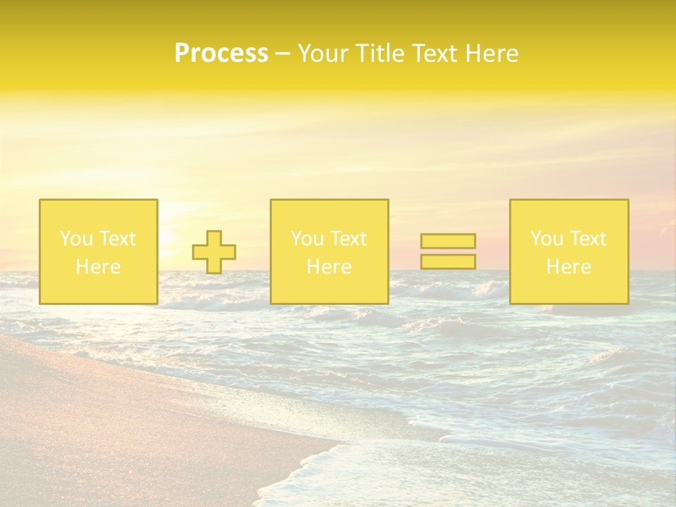 Sun Travel Relax PowerPoint Template