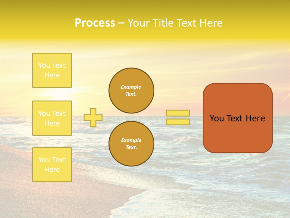 Sun Travel Relax PowerPoint Template