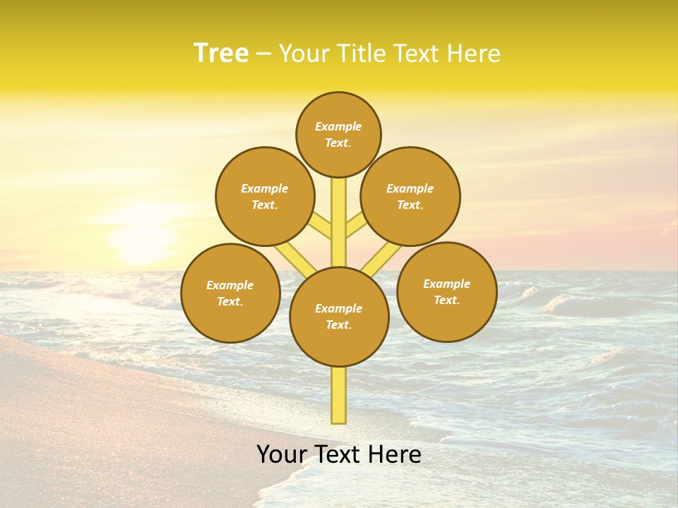 Sun Travel Relax PowerPoint Template