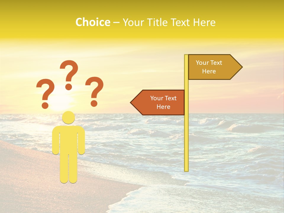 Sun Travel Relax PowerPoint Template