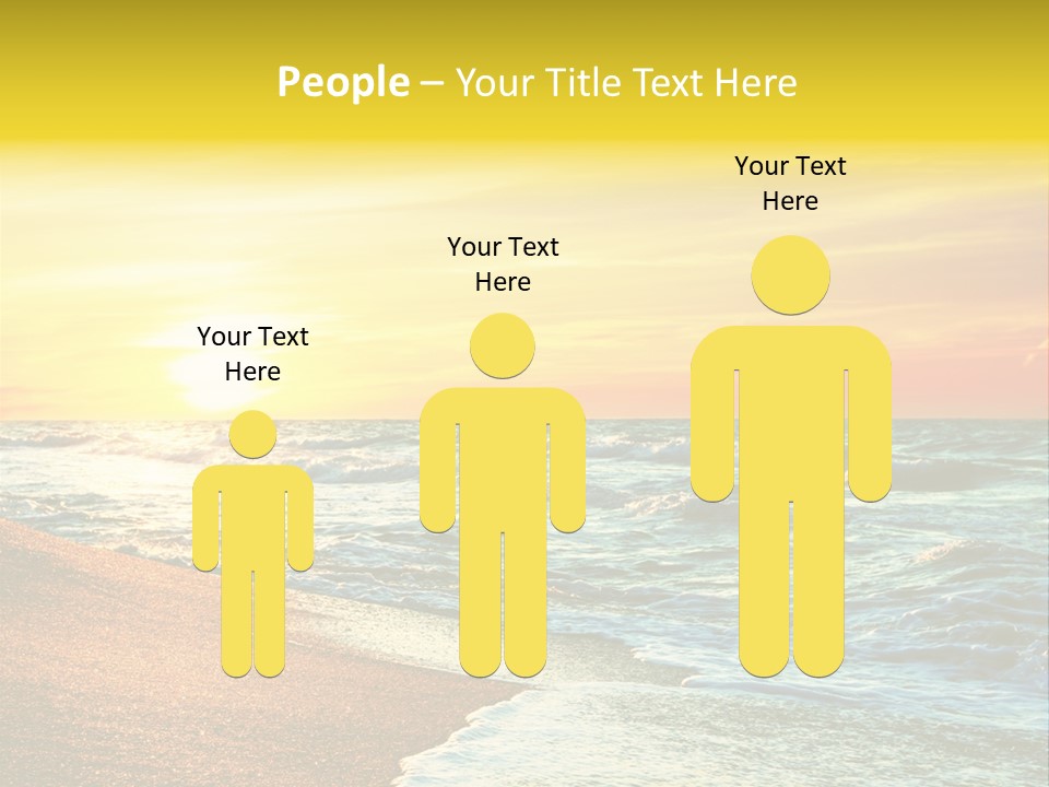 Sun Travel Relax PowerPoint Template