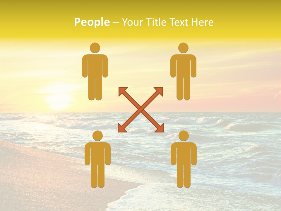 Sun Travel Relax PowerPoint Template