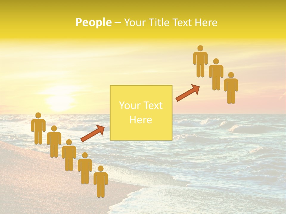 Sun Travel Relax PowerPoint Template