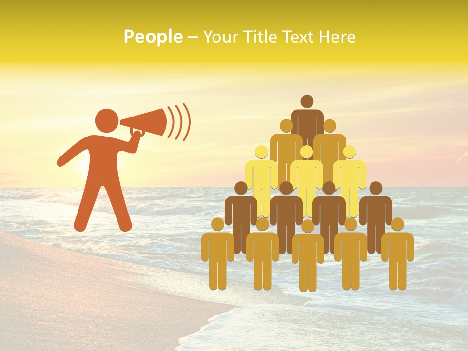 Sun Travel Relax PowerPoint Template