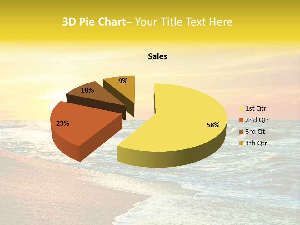 Sun Travel Relax PowerPoint Template