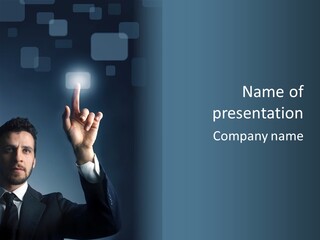 Hand Choice Future PowerPoint Template