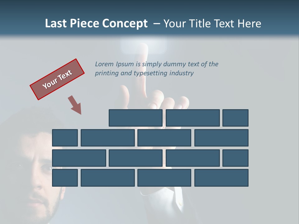 Hand Choice Future PowerPoint Template