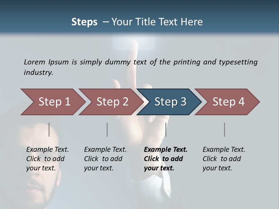 Hand Choice Future PowerPoint Template