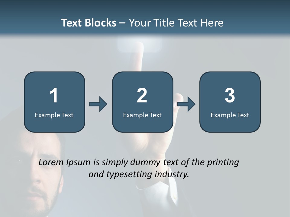 Hand Choice Future PowerPoint Template