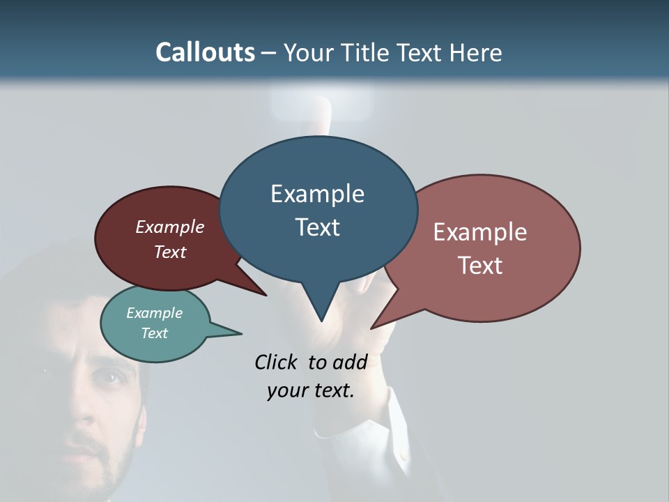 Hand Choice Future PowerPoint Template