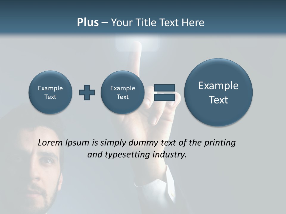 Hand Choice Future PowerPoint Template