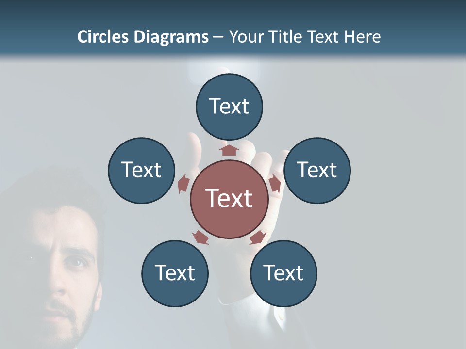 Hand Choice Future PowerPoint Template