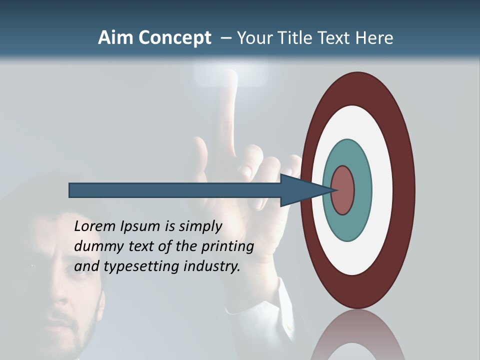 Hand Choice Future PowerPoint Template