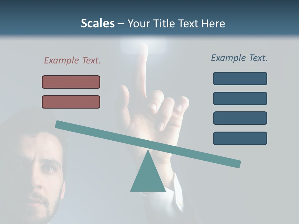 Hand Choice Future PowerPoint Template