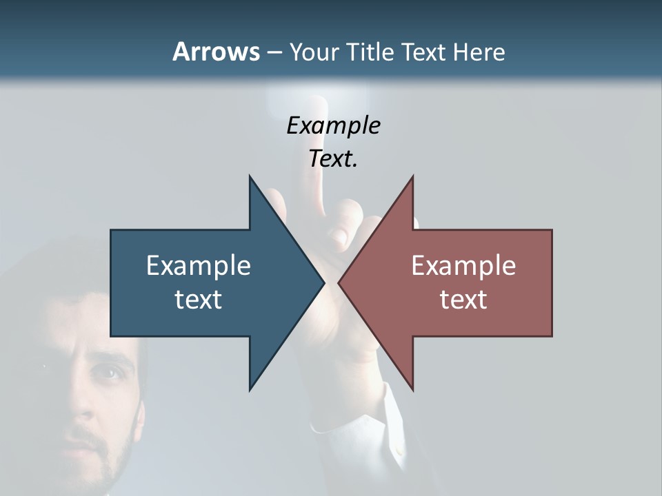 Hand Choice Future PowerPoint Template