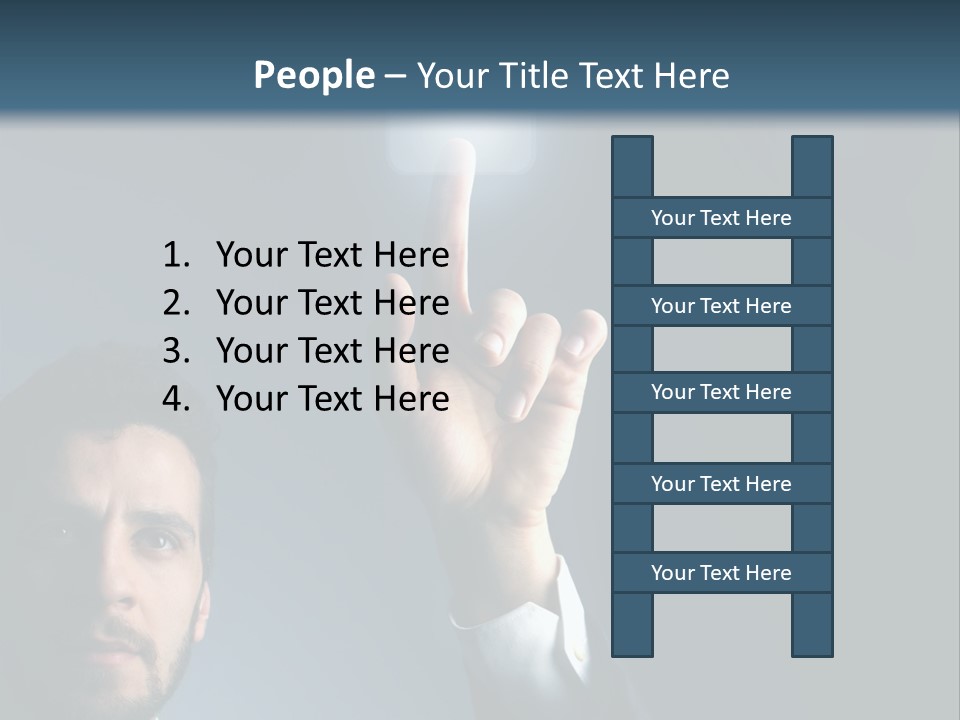 Hand Choice Future PowerPoint Template