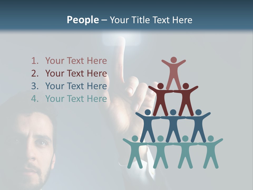 Hand Choice Future PowerPoint Template