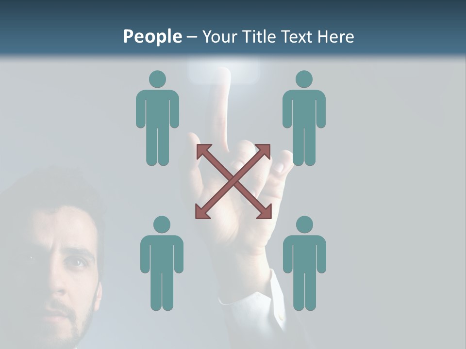 Hand Choice Future PowerPoint Template