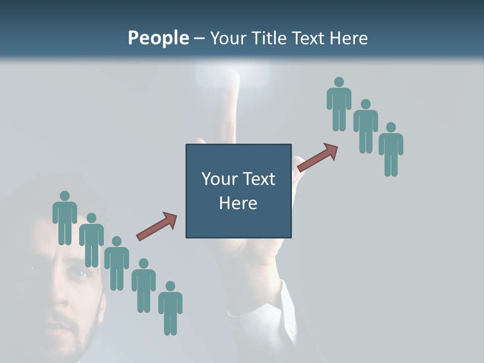 Hand Choice Future PowerPoint Template