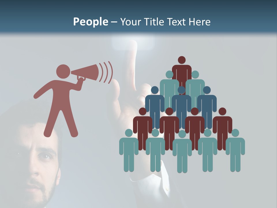 Hand Choice Future PowerPoint Template