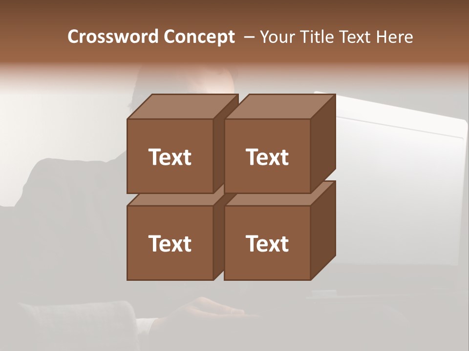 Office Internet Smile PowerPoint Template
