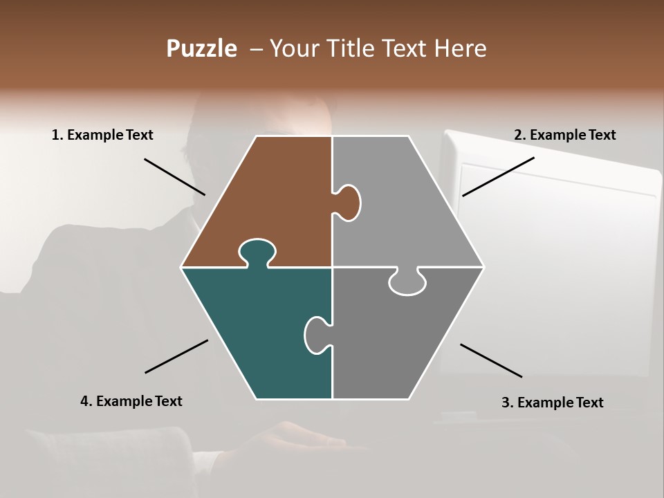 Office Internet Smile PowerPoint Template