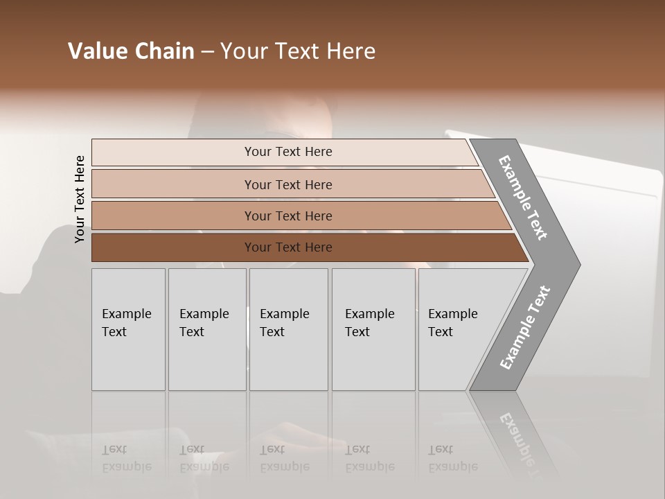 Office Internet Smile PowerPoint Template