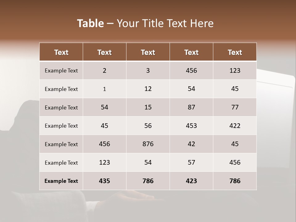Office Internet Smile PowerPoint Template