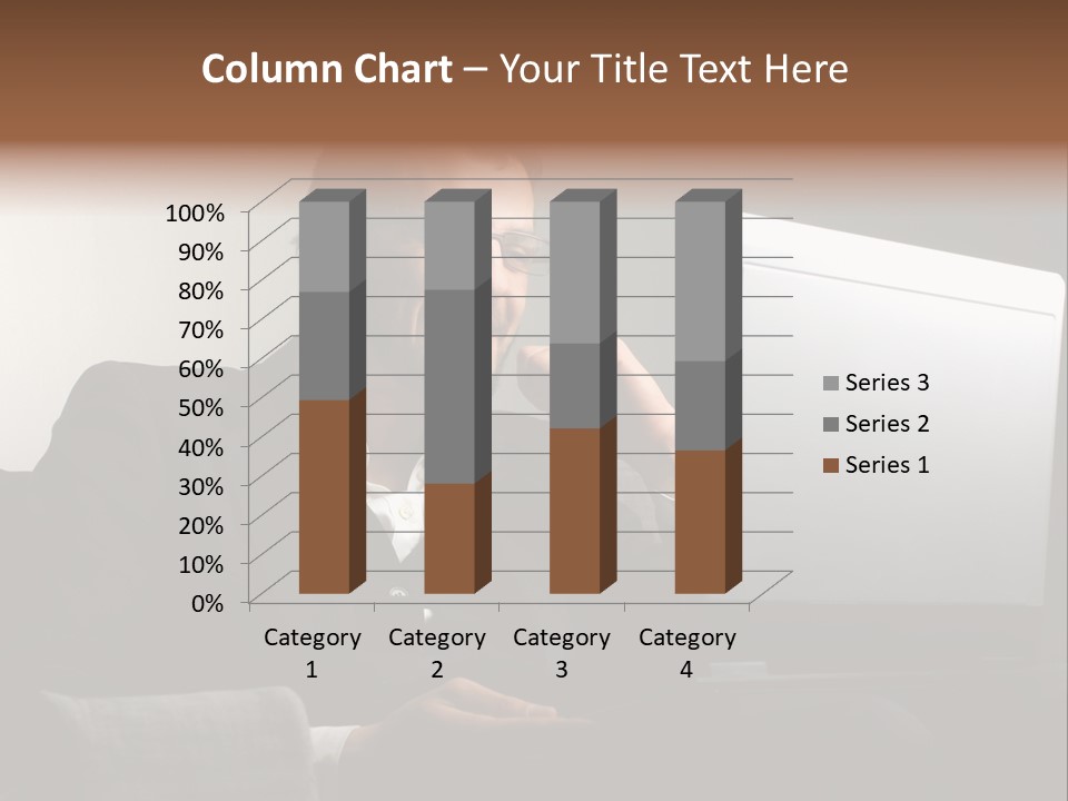 Office Internet Smile PowerPoint Template
