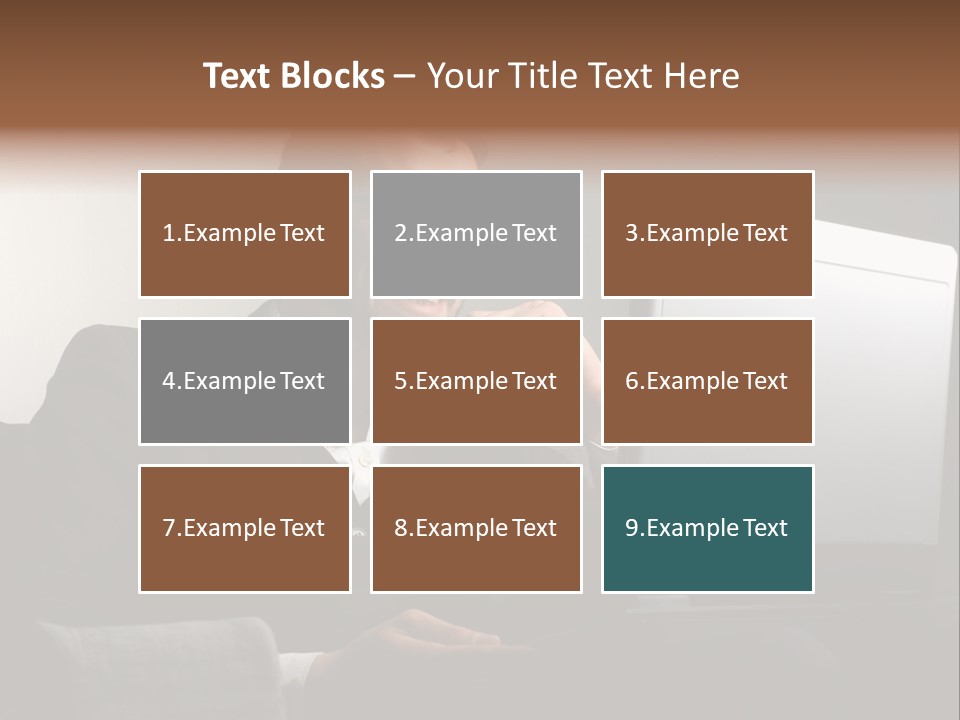 Office Internet Smile PowerPoint Template