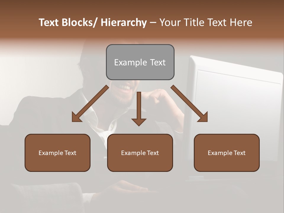 Office Internet Smile PowerPoint Template