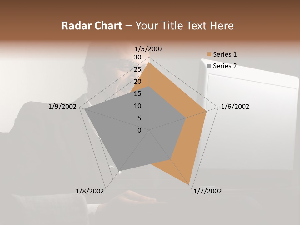 Office Internet Smile PowerPoint Template