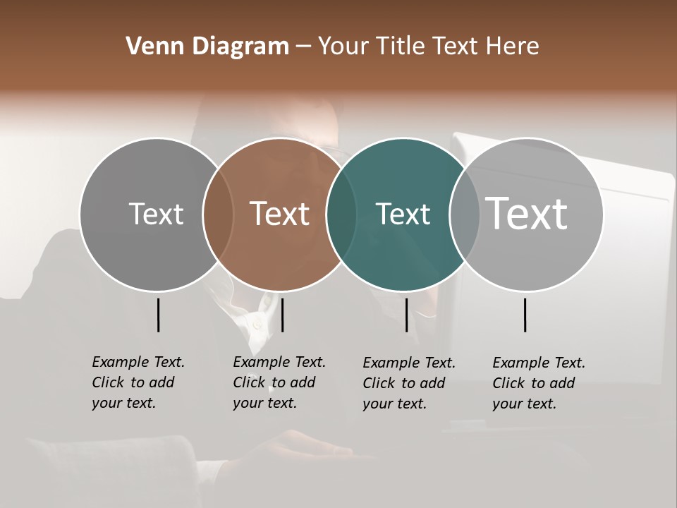 Office Internet Smile PowerPoint Template