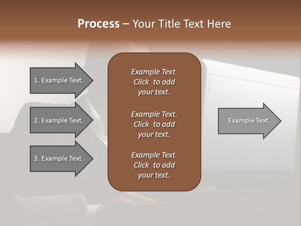 Office Internet Smile PowerPoint Template