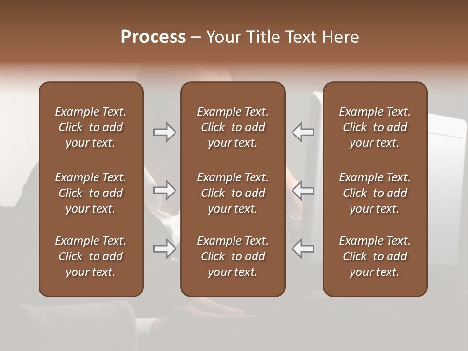Office Internet Smile PowerPoint Template