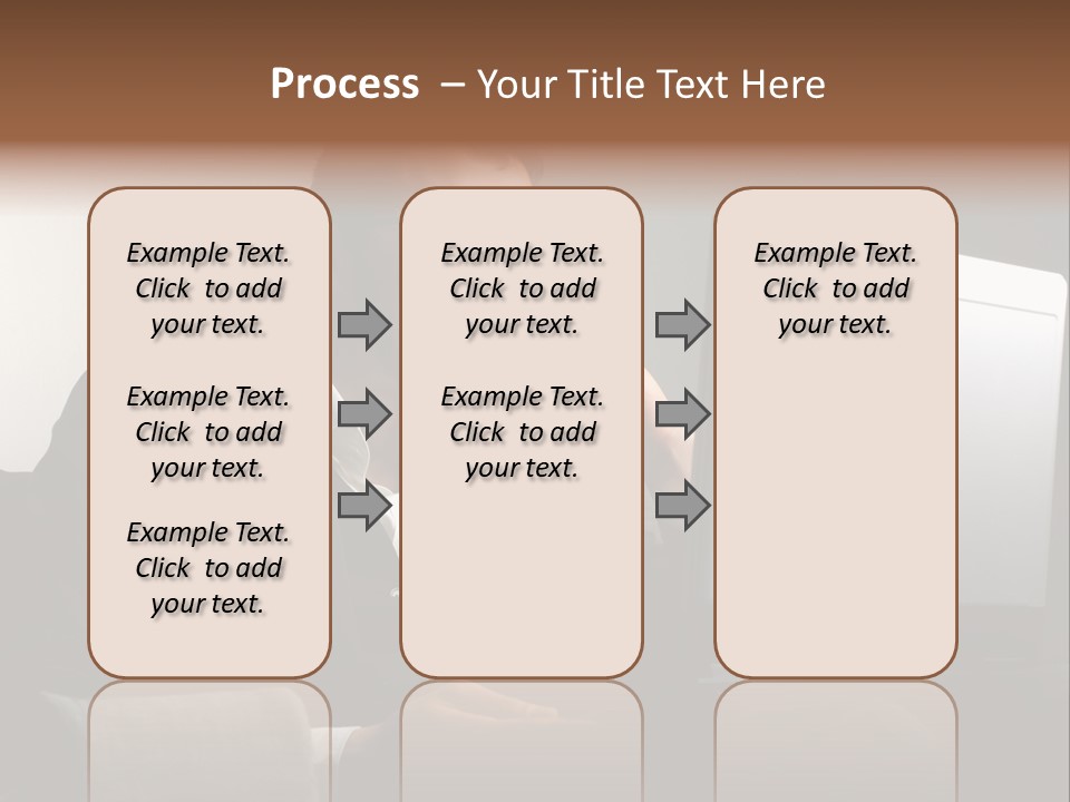 Office Internet Smile PowerPoint Template