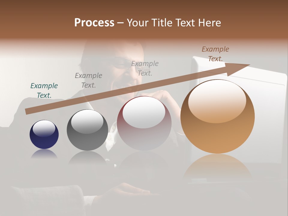 Office Internet Smile PowerPoint Template
