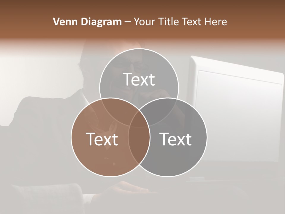 Office Internet Smile PowerPoint Template