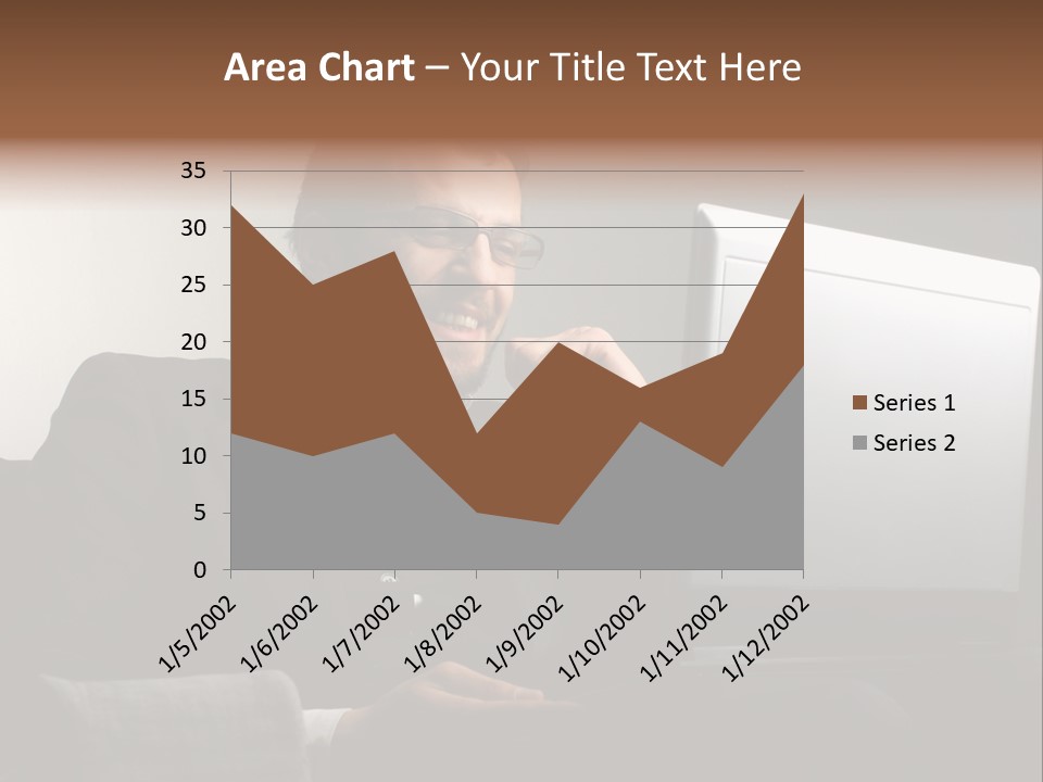Office Internet Smile PowerPoint Template