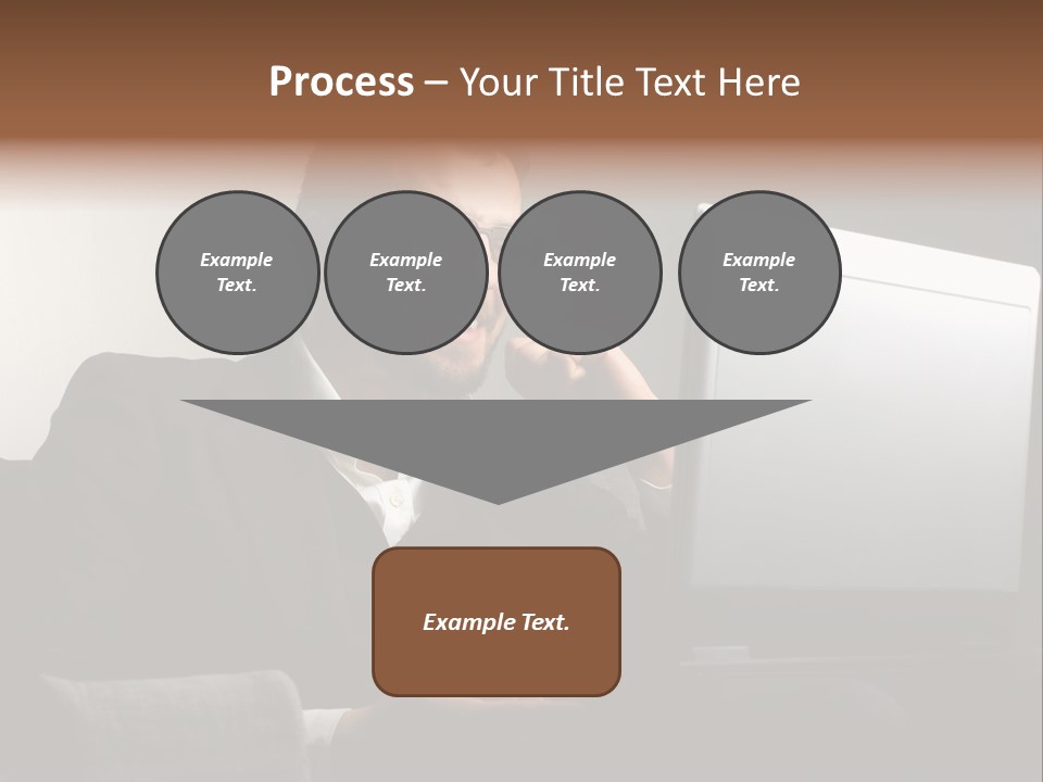 Office Internet Smile PowerPoint Template