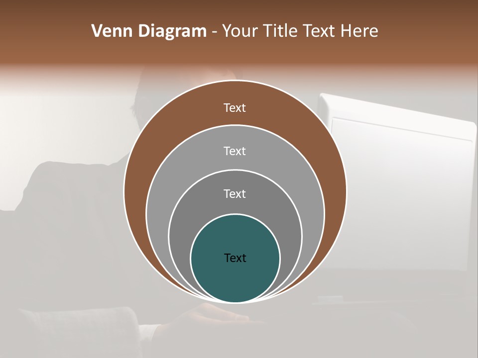 Office Internet Smile PowerPoint Template
