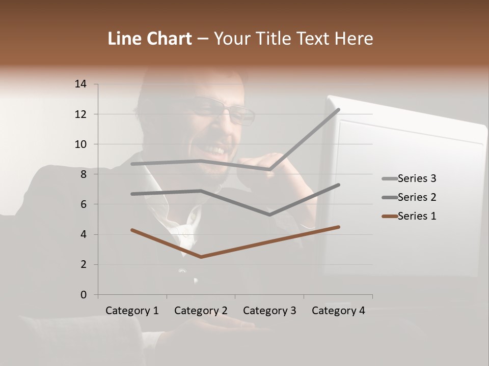 Office Internet Smile PowerPoint Template