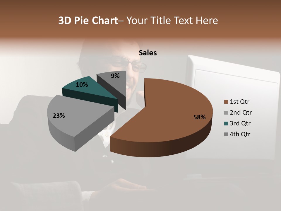 Office Internet Smile PowerPoint Template